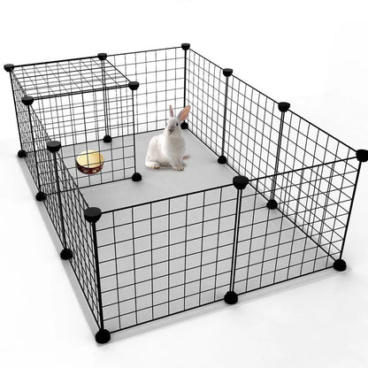 DIY Erectable Fence Panels Simple Wire Mesh Panels for Cats / Dogs