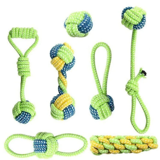 Varied Cotton Ropes for Dog Toys for Large / Small Dogs