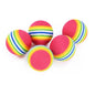 Multi-Pack Rubber Rainbow Balls