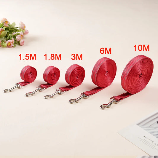 Nylon Reflective Dog leash - Available in multiple sizes