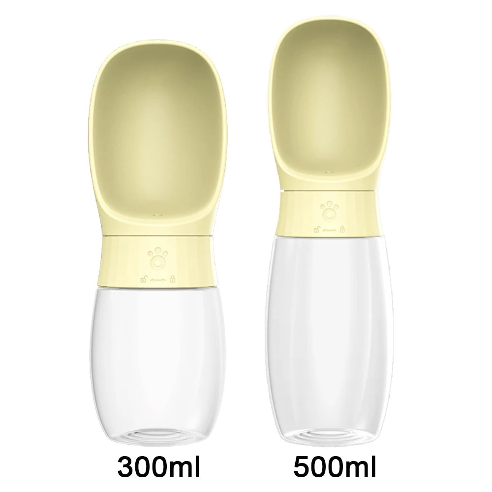 500ml Big Dog Water Bottle Portable Drinking Bowl for Small / Medium Dogs