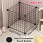 DIY Erectable Fence Panels Simple Wire Mesh Panels for Cats / Dogs